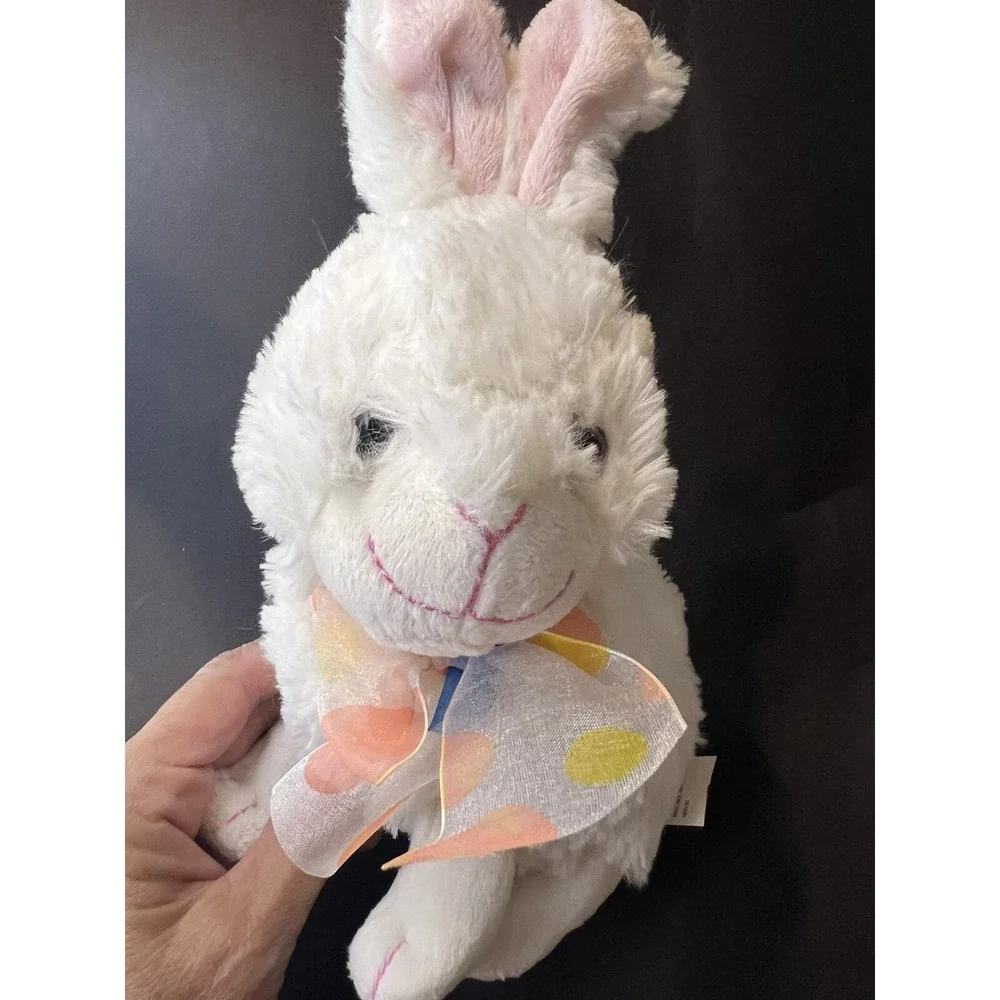 Hallmark White Rabbit Plush 9